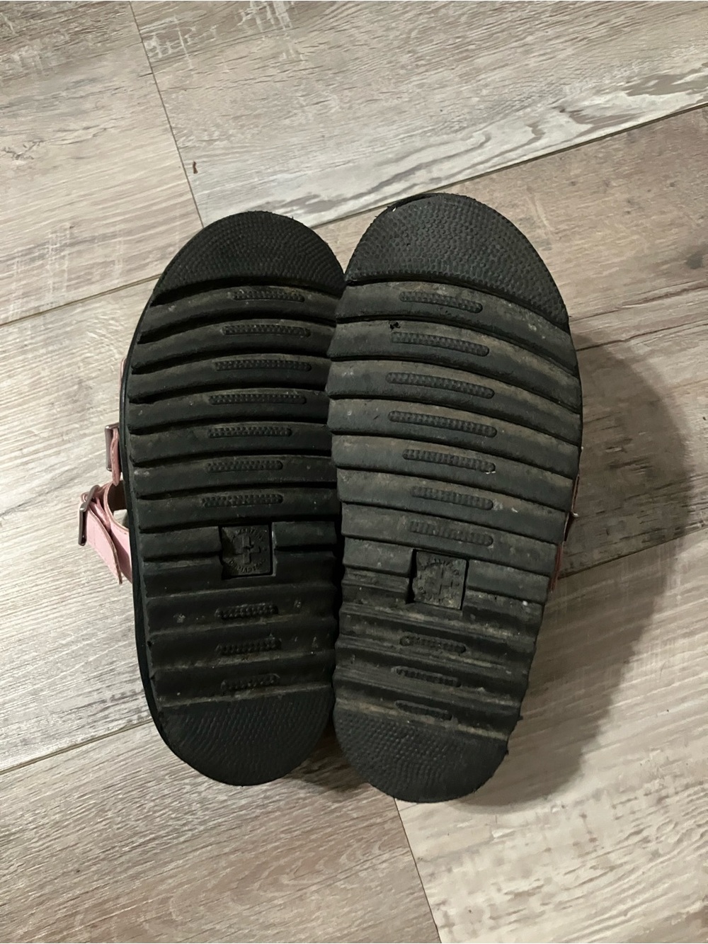 Dr Martens Blaire Slide Sandals Pink Leather Size 6 - Picture 4 of 5